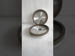 कार्बाइड टूल्स पीसने के लिए 6'' रेजिन बॉन्ड 6A2 डायमंड कप व्हील