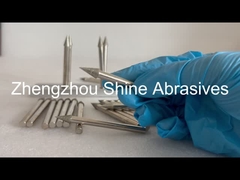 कार्बाइड टूल्स के लिए इलेक्ट्रोप्लाटेड डायमंड / सीबीएन ग्राइंडिंग मंडरल्स और व्हील्स