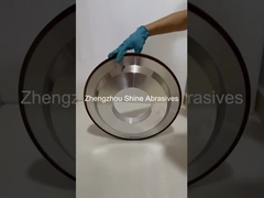 HVOF कार्बाइड सामग्री पीसने के लिए 3A1 500 मिमी राल बंधन हीरा पहिया