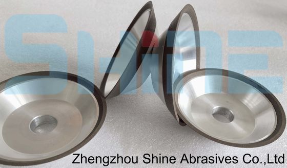 12V9 कटोरे के आकार के राल बंधन हीरा पीस पहिया के लिए परिपत्र देखा ब्लेड