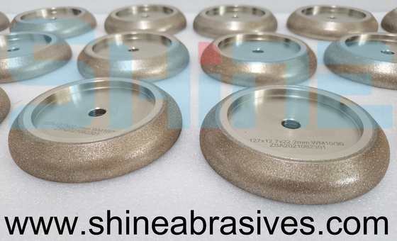 Wm 10/30 Sharpener Cbn स्लिमिंग व्हील इलेक्ट्रोप्लाटेड फॉर स्लिपिंग बैंड सॉ