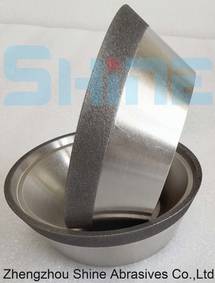 सीएनसी उपकरण पीसने के लिए 100 मिमी 11V9 राल बॉन्ड सीबीएन / डायमंड पीसने वाला पहिया