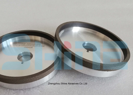 125mm 6A2 कप डायमंड व्हील 100 ग्रिट कार्बाइड टूल्स के लिए डायमंड ग्राइंडिंग व्हील