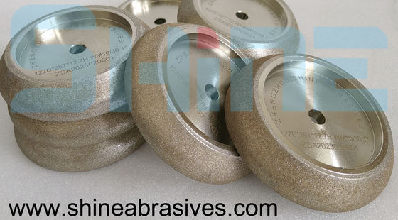 6 इंच डायमंड बोराज़ोन सीबीएन कोटेड ग्राइंडिंग व्हील फॉर सॉमिल ब्लेड बैंड देखा