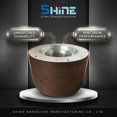 6A2 राल के बिना केंद्र वाले पीसने वाले पहिया राल से बंधे हीरे के पीसने वाले पहिया