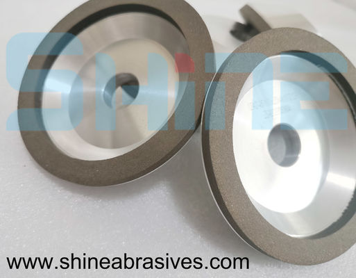 50 मिमी मोटाई हीरा राल पहियों उच्च शक्ति मजबूत पीसने की क्षमता