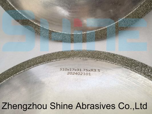 बैंड देखा ब्लेड तेज पहिया इलेक्ट्रोप्लाटेड हीरा आम वास्तविक पीसने