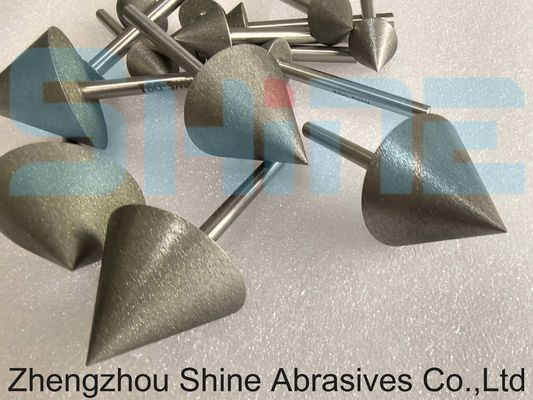 इलेक्ट्रोप्लाटेड पीसने के सिर औद्योगिक क्षेत्र या आंतरिक या बाहरी पीसने