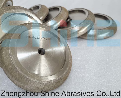 5 इंच इलेक्ट्रोप्लाटेड सीबीएन पीसने वाला पहिया तेज करने वाला बैंड देखा पहिया 10/30