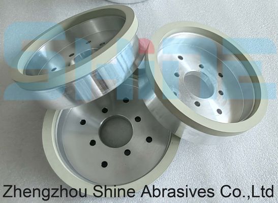पीसीडी औजारों के लिए चमकदार घर्षण विट्रिफाइड बॉन्ड हीरा पीसने वाले पहिया