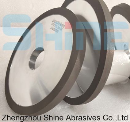 1A1 प्राकृतिक हीरे के लिए सपाट आकार के हीरे के घर्षण पीसने वाले पहिया