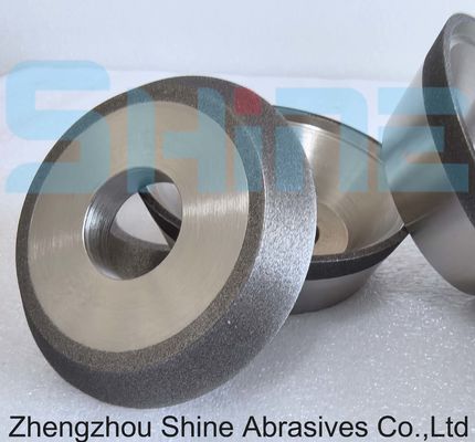 1V1टॉन्ग्राम स्टील के पंखों को पीसने के लिए इलेक्ट्रोप्लाटेड डायमंड ग्राइंडिंग व्हील