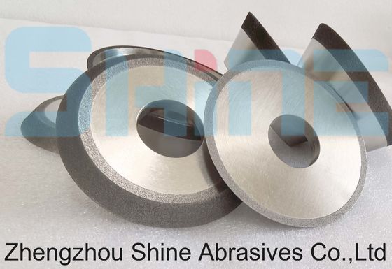1V1टॉन्ग्राम स्टील के पंखों को पीसने के लिए इलेक्ट्रोप्लाटेड डायमंड ग्राइंडिंग व्हील