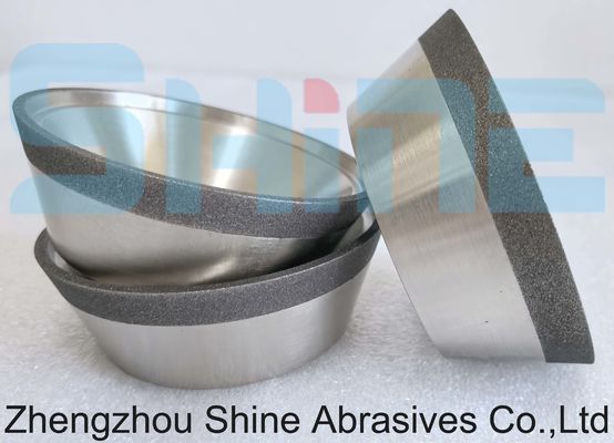सीएनसी उपकरण पीसने के लिए 100 मिमी 11V9 राल बॉन्ड सीबीएन / डायमंड पीसने वाला पहिया