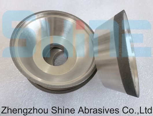 सीएनसी उपकरण पीसने के लिए 100 मिमी 11V9 राल बॉन्ड सीबीएन / डायमंड पीसने वाला पहिया