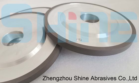 सीमेंट कार्बाइड के लिए 100 मिमी 14 एफ 1 राल बॉन्ड हीरा / सीबीएन ग्राइंडर व्हील