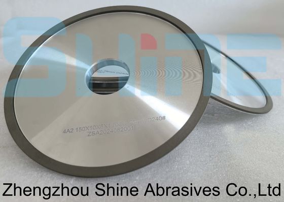 4A2 राल बंधन हीरा पीसने के लिए टंगस्टन कार्बाइड के लिए