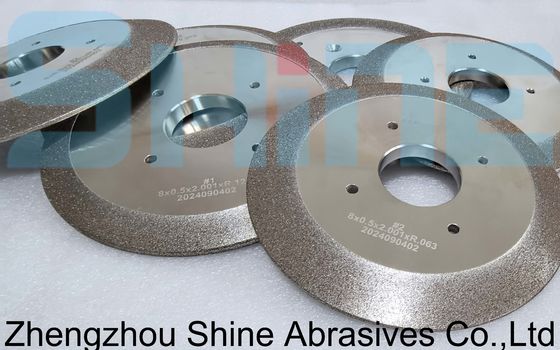 8'' इलेक्ट्रोप्लाटेड सीबीएन तेज करने वाला पहिया बैंड देखा लकड़ी के ब्लेड तेज करने के लिए