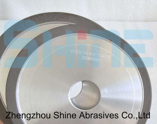 4A2 राल बंधन हीरा सीबीएन पीसने के लिए पीसने के पहियों काटना उपकरण के चेहरे पीसने के लिए