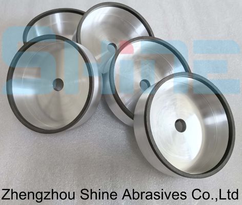 6ए2 सीमेंटेड कार्बाइड के बेलनाकार पीसने के लिए हीरे के राल पीसने वाला पहिया