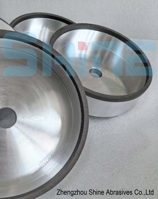 6ए2 सीमेंटेड कार्बाइड के बेलनाकार पीसने के लिए हीरे के राल पीसने वाला पहिया