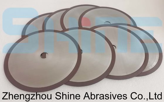 राल बंधन 1A1R ठोस कार्बाइड सामग्री के लिए हीरा काटने वाले पहिया