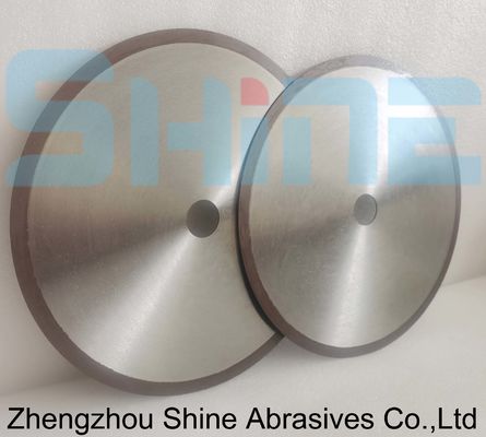 राल बंधन 1A1R ठोस कार्बाइड सामग्री के लिए हीरा काटने वाले पहिया