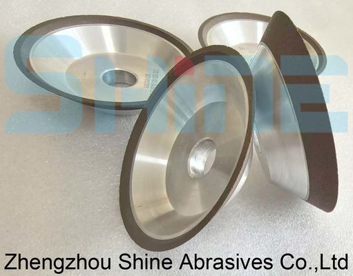 कार्बाइड औजारों और एचएसएस औजारों के लिए 4वी2 राल बंधन हीरा पीस पहिया