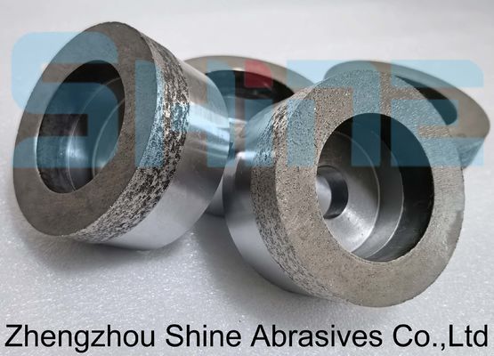 6A2 80 मिमी धातु बंधन हीरा कटोरा पहिया के लिए मिट्टी के बरतन कच्चे पीसने के लिए