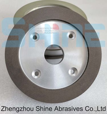 ठोस कार्बाइड सामग्री पीसने के लिए राल बंधन 6A2 हीरा कप पहियों