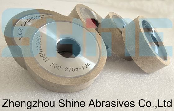 कार्बाइड ग्लास सिरेमिक के लिए 60D 1A1 फ्लैट मेटल ग्राइंडिंग व्हील हाइब्रिड