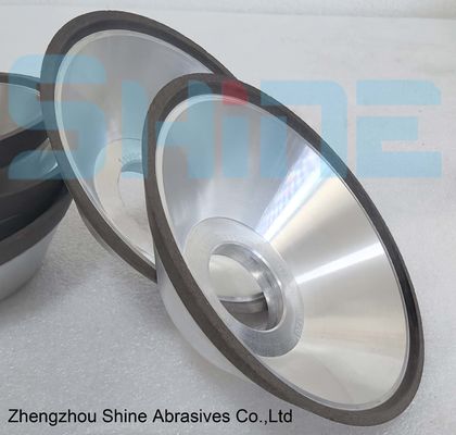 11V9 कटोरा आकार राल बंधन हीरा / सीबीएन पीस पहिया स्टेनलेस स्टील