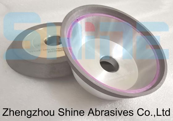 हाइब्रिड बॉन्ड सीएनसी ठोस कार्बाइड ड्रिल बिट्स फ्लिटिंग के लिए हीरा पहिया