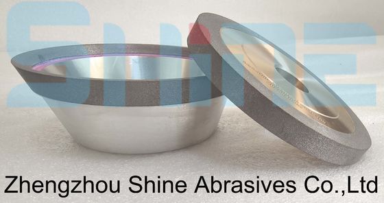 हाइब्रिड बॉन्ड सीएनसी ठोस कार्बाइड ड्रिल बिट्स फ्लिटिंग के लिए हीरा पहिया