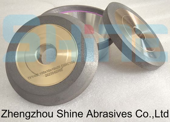 1V1 हाइब्रिड बॉन्ड डायमंड सीएनसी पहियों कार्बाइड ड्रिल बिट के लिए डिजाइन