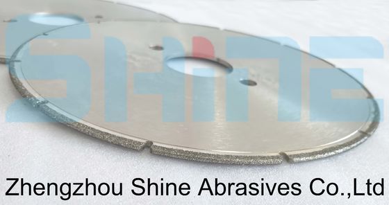 कास्ट आयरन पीसने और काटने के लिए 300 मिमी इलेक्ट्रोप्लेटेड डायमंड व्हील