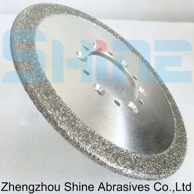 धातु प्रसंस्करण के लिए इलेक्ट्रोप्लेटेड डायमंड कास्ट आयरन ग्राइंडिंग व्हील