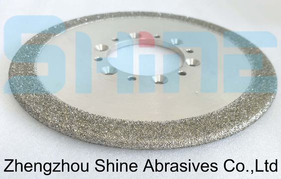 धातु प्रसंस्करण के लिए इलेक्ट्रोप्लेटेड डायमंड कास्ट आयरन ग्राइंडिंग व्हील