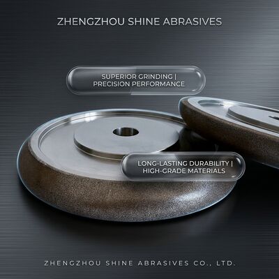 8 इंच 203 मिमी डब्ल्यूएम 10/30 शार्पनर इलेक्ट्रोप्लाटेड सीबीएन ग्राइंडिंग व्हील
