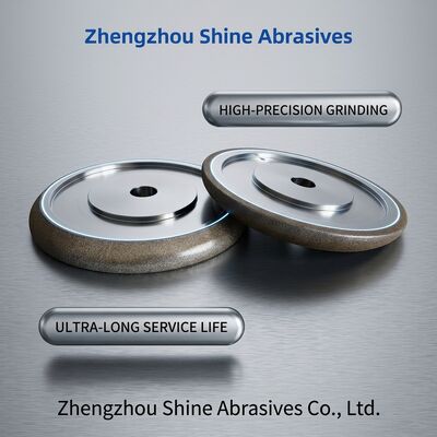 8 इंच 203 मिमी डब्ल्यूएम 10/30 शार्पनर इलेक्ट्रोप्लाटेड सीबीएन ग्राइंडिंग व्हील
