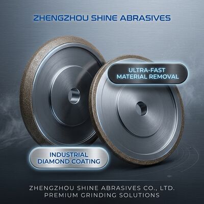 8 इंच 203 मिमी डब्ल्यूएम 10/30 शार्पनर इलेक्ट्रोप्लाटेड सीबीएन ग्राइंडिंग व्हील