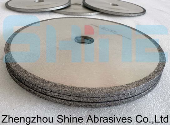 150 MM वोल्फ्रेम कार्बाइड के लिए इलेक्ट्रोप्लाटेड डायमंड सीबीएन ग्राइंडिंग व्हील्स