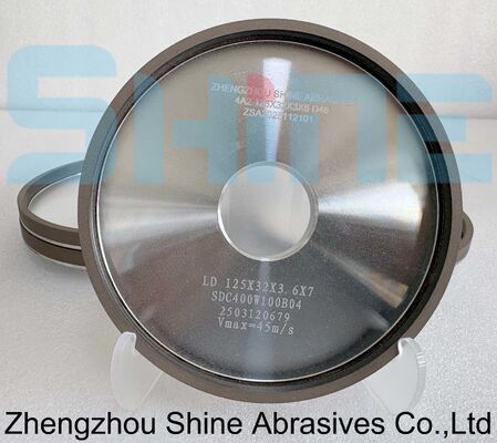 ठोस कार्बाइड देखा ब्लेड दांत शीर्ष पीसने के लिए 4A2 आकार हीरा पहिया