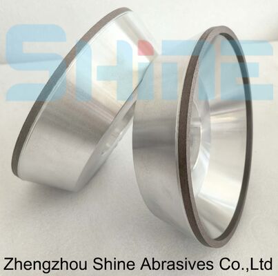 11A2 कार्बाइड कटर फ्लूट पीसने के लिए डायमंड सीबीएन राल बॉन्ड व्हील