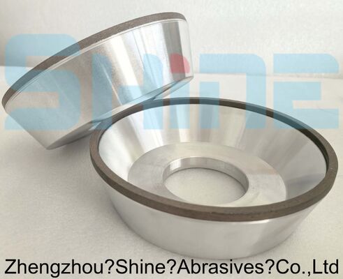 11A2 कार्बाइड कटर फ्लूट पीसने के लिए डायमंड सीबीएन राल बॉन्ड व्हील