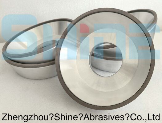 11A2 कार्बाइड कटर फ्लूट पीसने के लिए डायमंड सीबीएन राल बॉन्ड व्हील