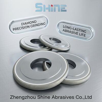 14FF1 धातु बंधन CBN पीसने वाला पहिया HSS टूल स्टील स्टेनलेस के लिए