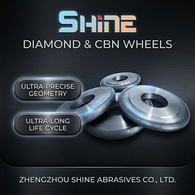 14FF1 धातु बंधन CBN पीसने वाला पहिया HSS टूल स्टील स्टेनलेस के लिए