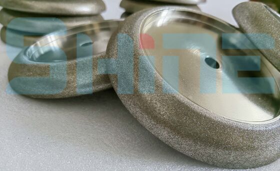 बैंड देखा तेज करने के लिए 5 इंच 10/30 इलेक्ट्रोप्लाटेड सीबीएन ग्राइंडर व्हील