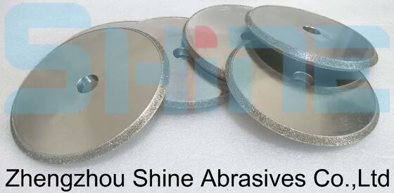 Electroplated Diamond Grinding Wheel Saw Blade with Double Sided Coat